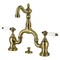 Kingston Brass Bridge Bathroom Faucet with Brass PopUp, Antique Brass KS7973PL - alternate 1